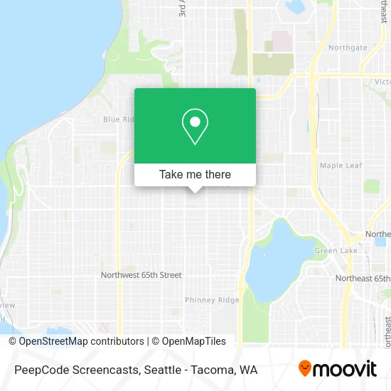 PeepCode Screencasts map