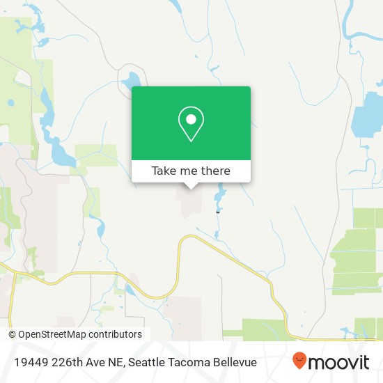 Mapa de 19449 226th Ave NE