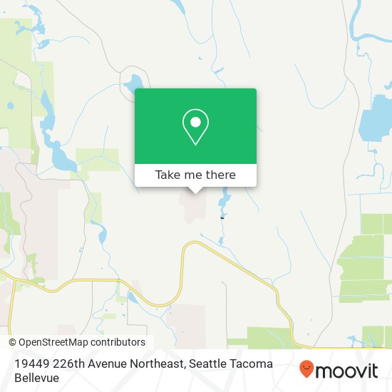 Mapa de 19449 226th Avenue Northeast