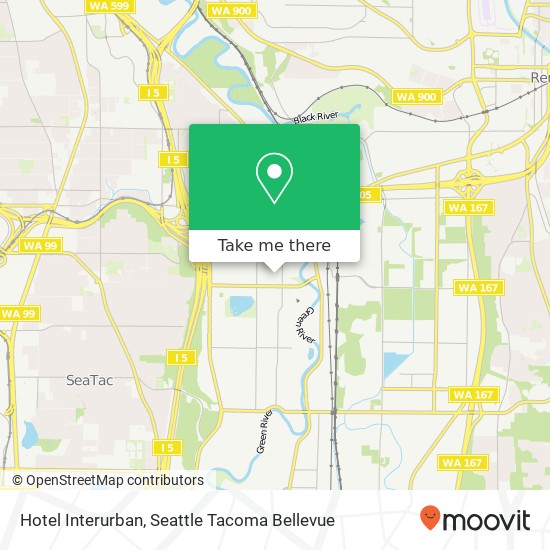 Hotel Interurban map