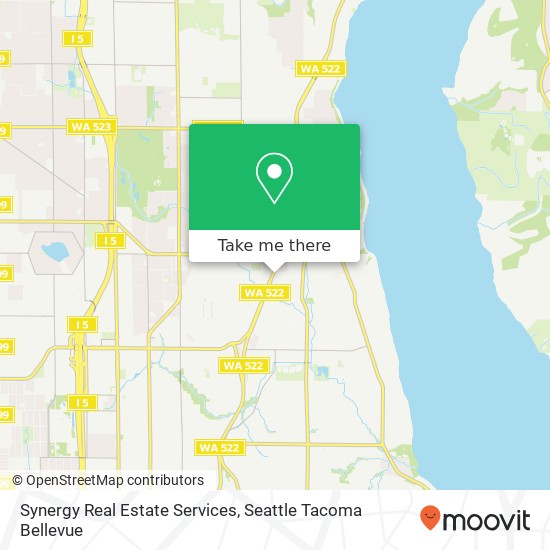 Synergy Real Estate Services map