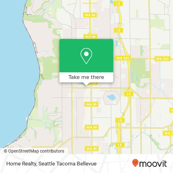 Mapa de Home Realty