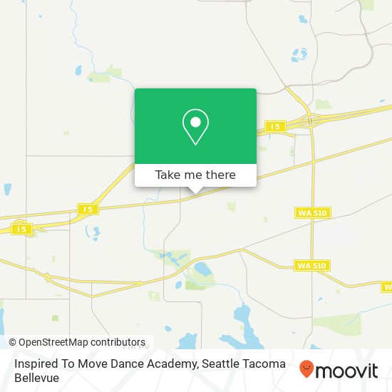 Inspired To Move Dance Academy map