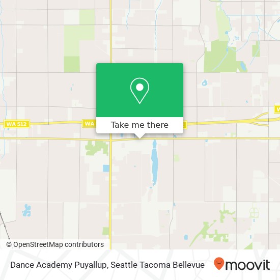 Dance Academy Puyallup map