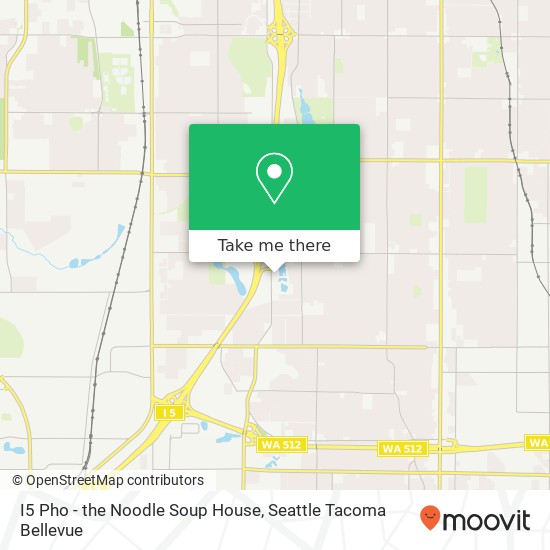 I5 Pho - the Noodle Soup House, 8611 S Hosmer St Tacoma, WA 98444 map