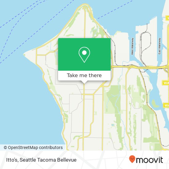 Itto's, 4160 California Ave SW Seattle, WA 98116 map