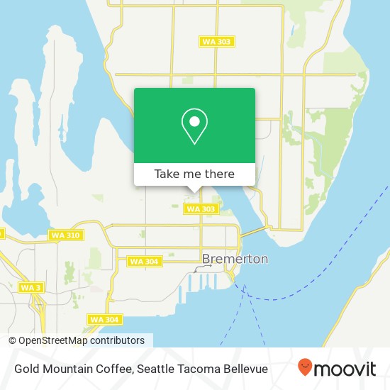 Gold Mountain Coffee, 16th St Bremerton, WA 98337 map