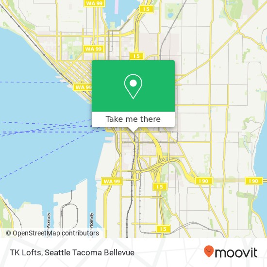 Mapa de TK Lofts
