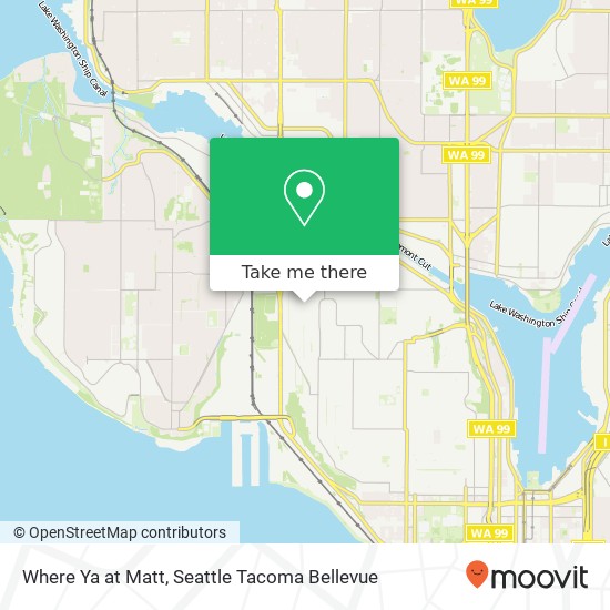 Where Ya at Matt, W Armour St Seattle, WA 98119 map