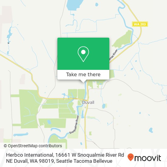 Herbco International, 16661 W Snoqualmie River Rd NE Duvall, WA 98019 map