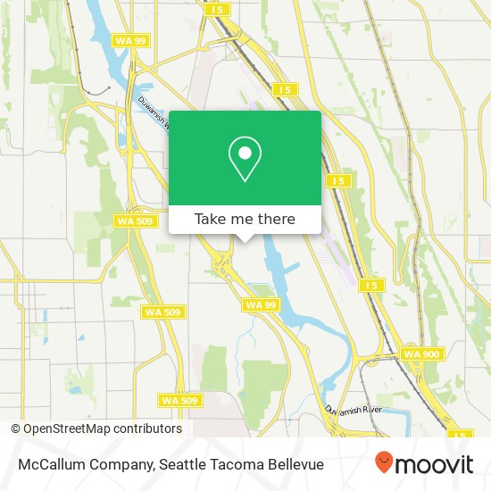 Mapa de McCallum Company