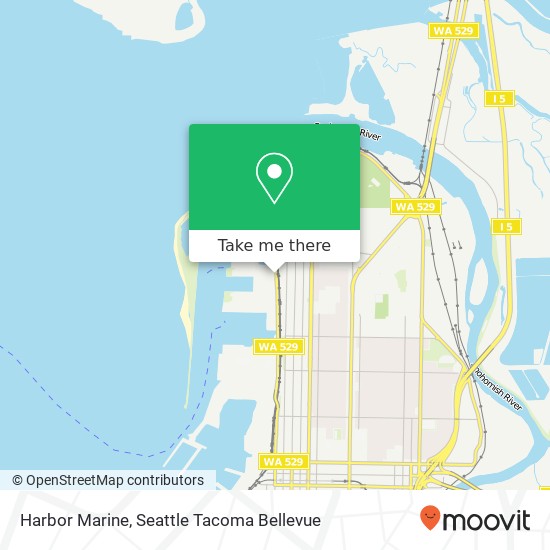 Harbor Marine map