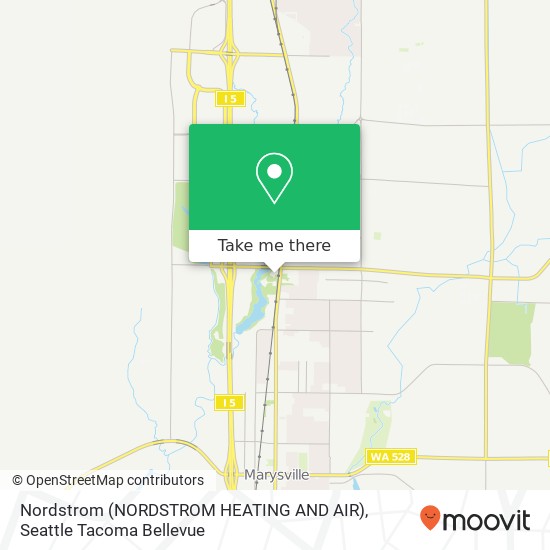 Nordstrom (NORDSTROM HEATING AND AIR) map