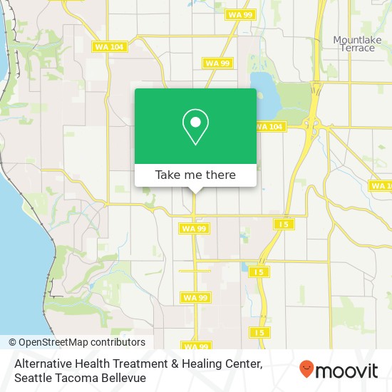 Mapa de Alternative Health Treatment & Healing Center