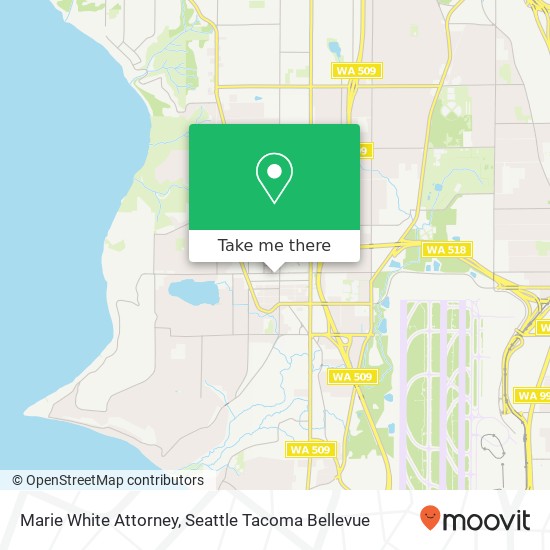 Marie White Attorney map