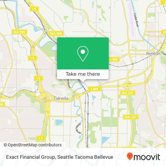 Exact Financial Group map