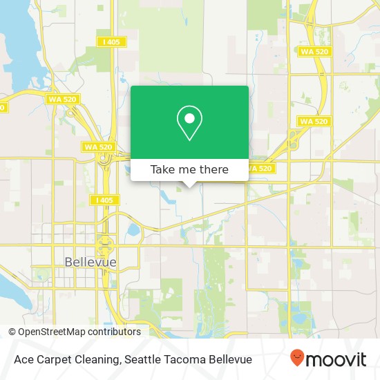 Ace Carpet Cleaning map