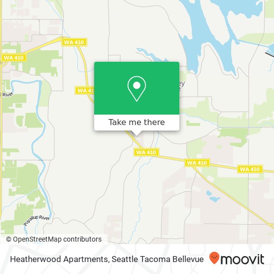 Heatherwood Apartments map