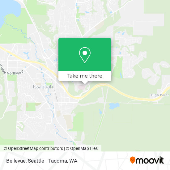 Bellevue map