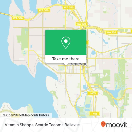 Mapa de Vitamin Shoppe