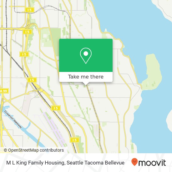 M L King Family Housing map