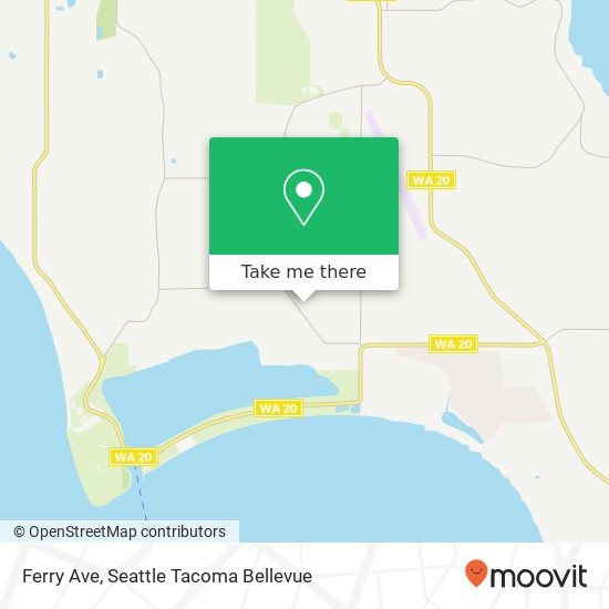 Ferry Ave map