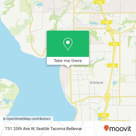 731 20th Ave W map