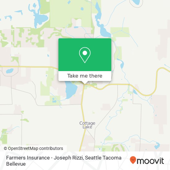 Farmers Insurance - Joseph Rizzi map