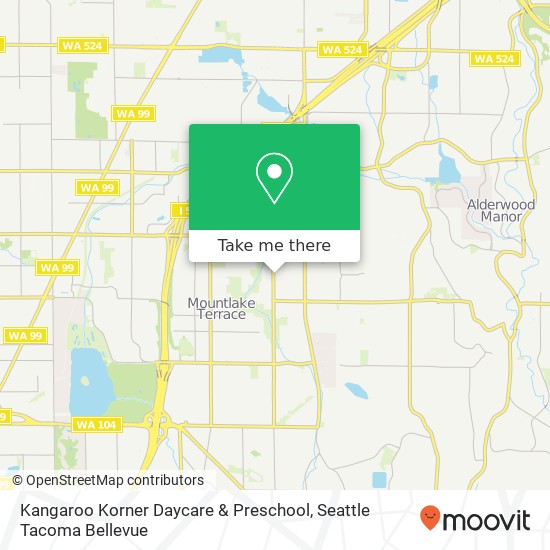 Kangaroo Korner Daycare & Preschool map