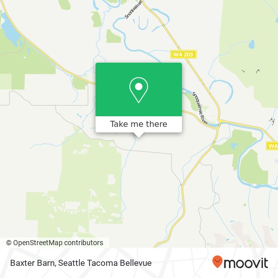 Mapa de Baxter Barn