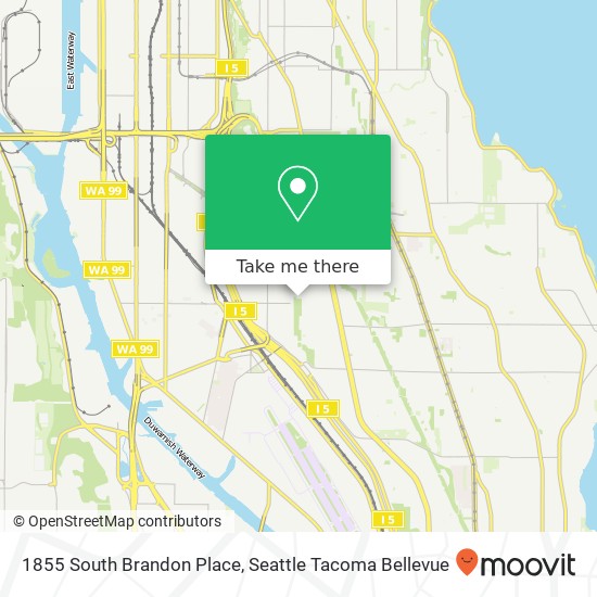 1855 South Brandon Place map