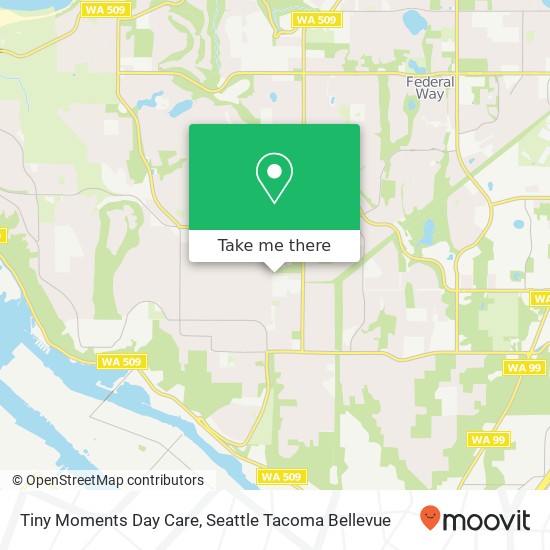 Mapa de Tiny Moments Day Care