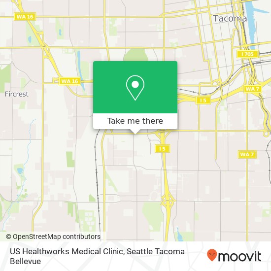 US Healthworks Medical Clinic map