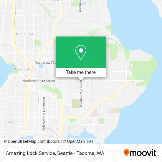 Amazing Lock Service map