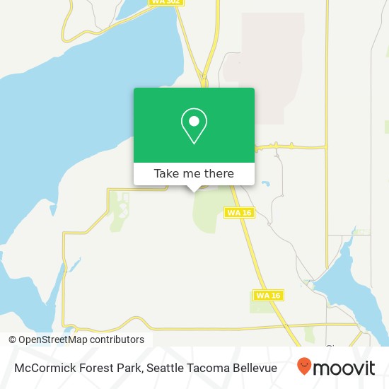 Mapa de McCormick Forest Park