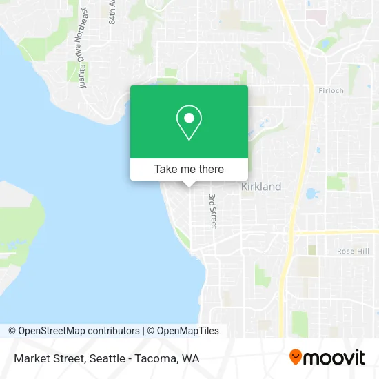 Market Street map