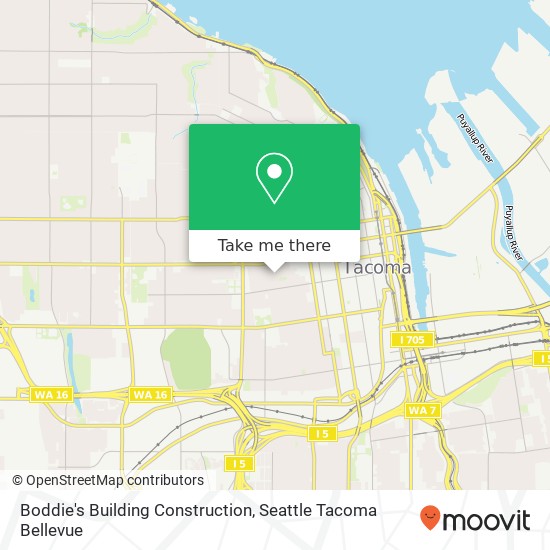 Boddie's Building Construction map