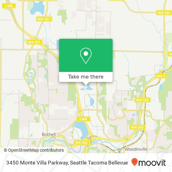 3450 Monte Villa Parkway map