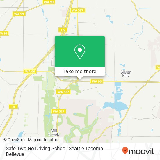 Safe Two Go Driving School map