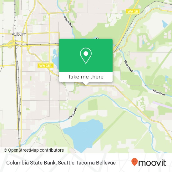 Columbia State Bank map