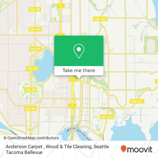 Mapa de Anderson Carpet , Wood & Tile Cleaning