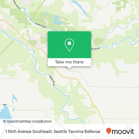 Mapa de 156th Avenue Southeast