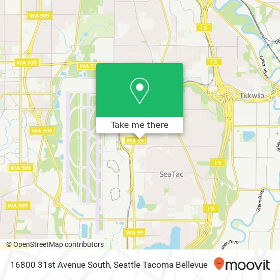 16800 31st Avenue South map