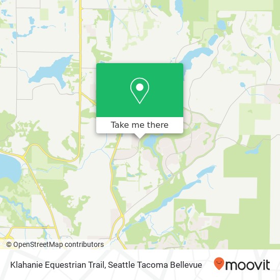 Klahanie Equestrian Trail map