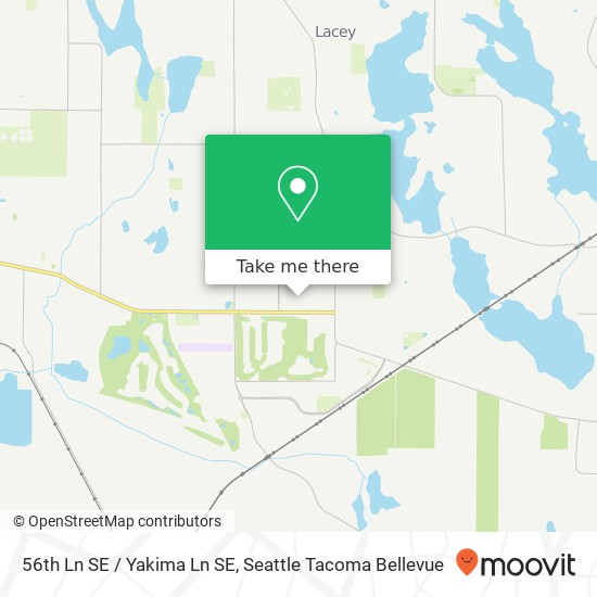 Mapa de 56th Ln SE / Yakima Ln SE