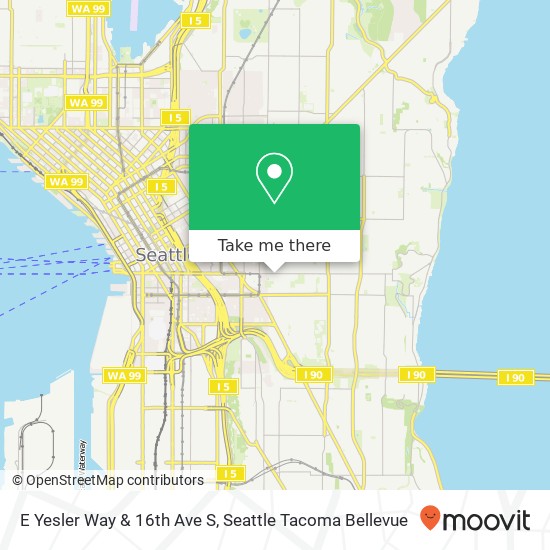 E Yesler Way & 16th Ave S map