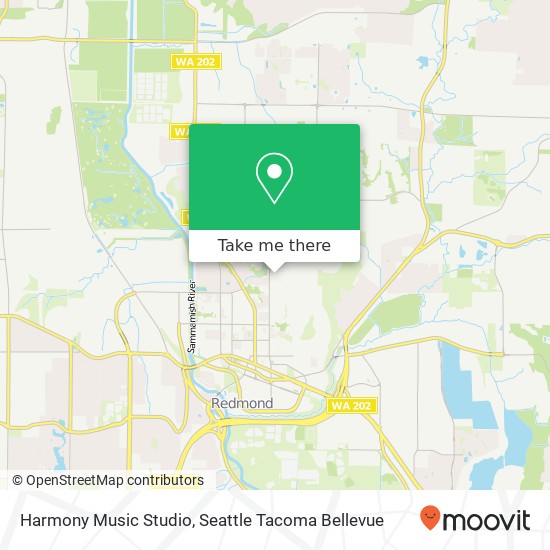 Mapa de Harmony Music Studio