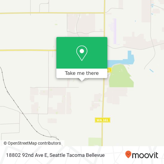 Mapa de 18802 92nd Ave E