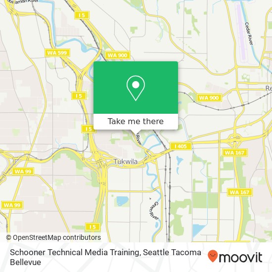 Mapa de Schooner Technical Media Training