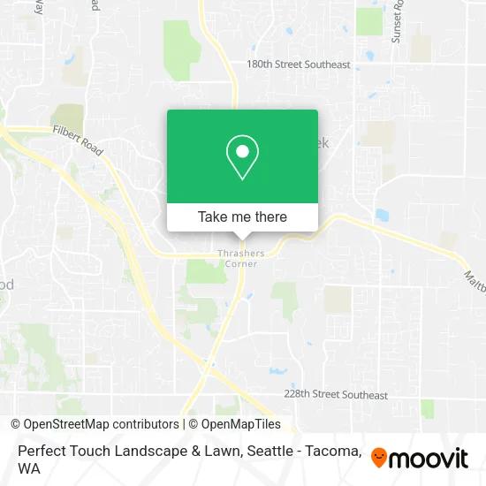 Perfect Touch Landscape & Lawn map